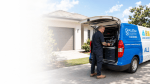 All Star Lock & Key technician attending a home in Perth